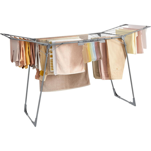 Rebrilliant Steel Foldable Gullwing Drying Rack Wayfair Canada